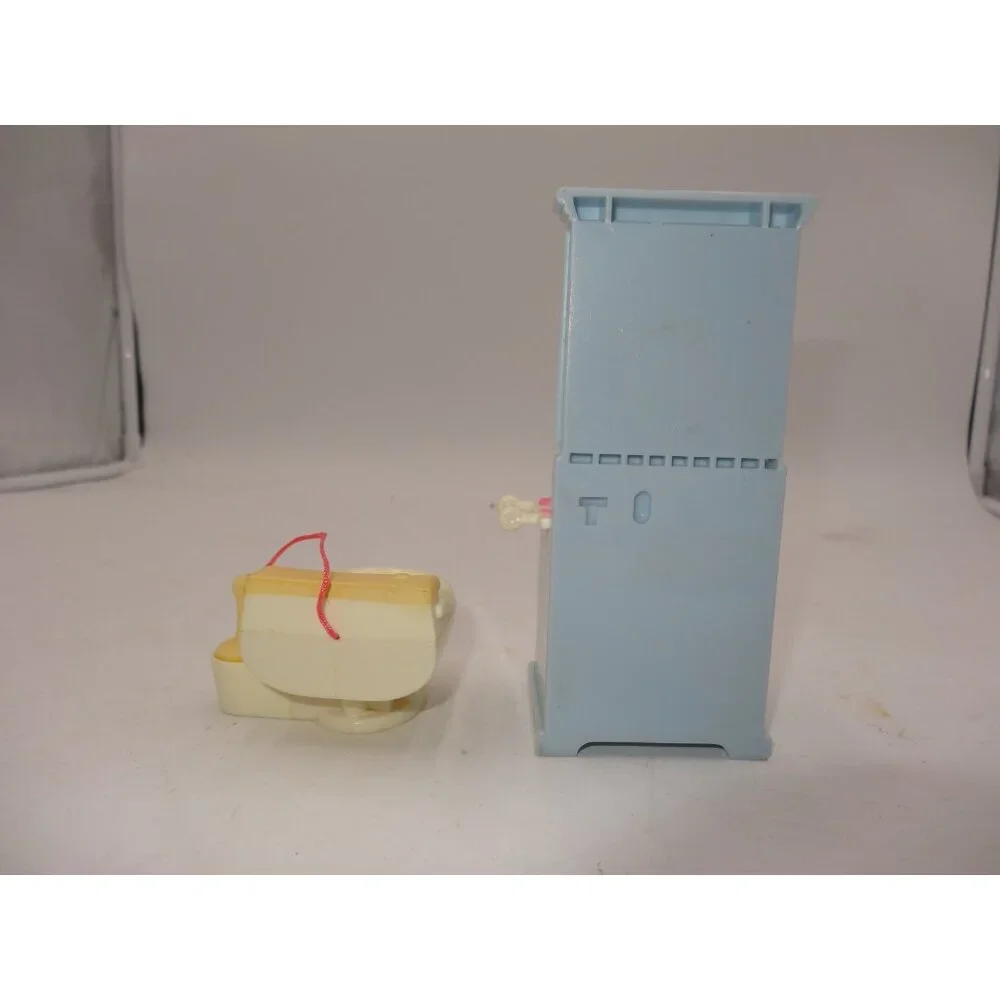 Fisher Price Loving Family Dollhouse Bathroom Lot‎ Toilet and Vanity Sink 2002
